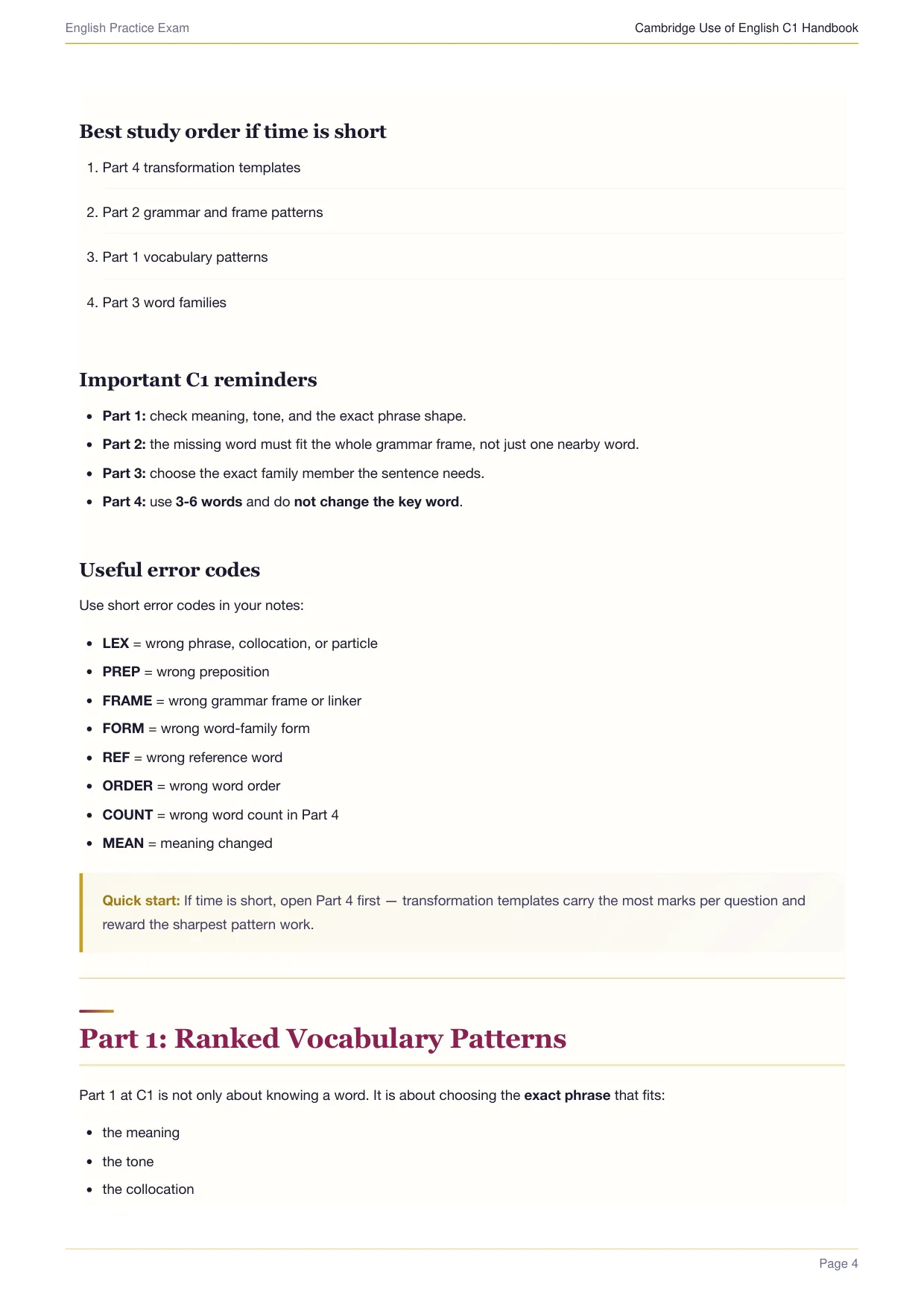 Handbook
