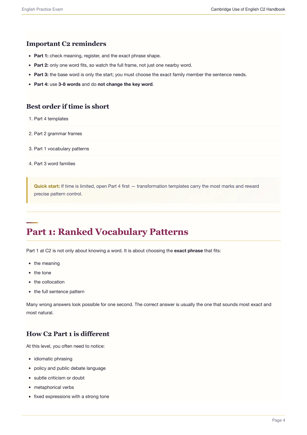 Handbook